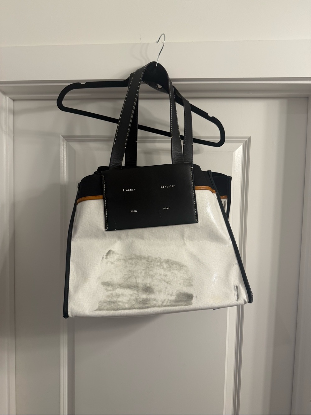 Flawed Proenza Schouler White Label Morris large tote